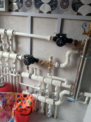 Сантехник Газо-сварка газ монтаж отопление на участке теплый пол