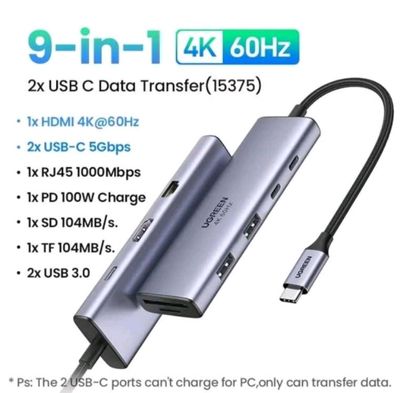 Ugreen 4k/60ghz adapter DP HDMI