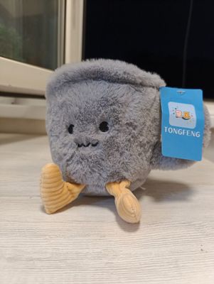 Мягкая игрушка кружка с ножками Kawaii! Милейшая для подарков:)
