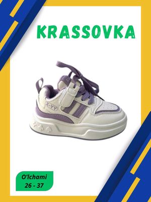 Qizlar uchun krossovkalar, 26-37 o'lcham