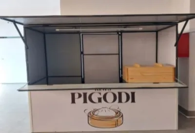 Уличный киоск для продажи еды