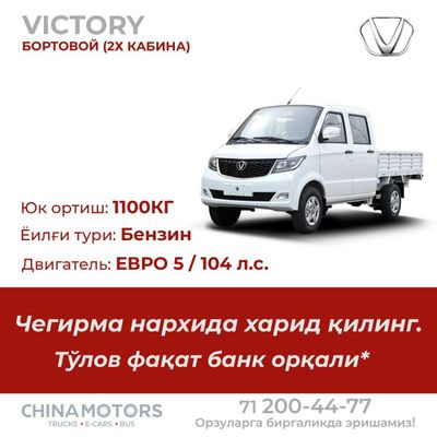 Viktory gruzovik endi china motorsda