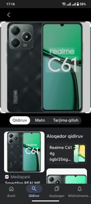 Realme c61 smartfon