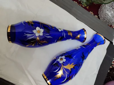 Вазы 2 штуки, Чехия