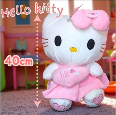 Hello kitty 40 cm yumshoq oʻyinchoq