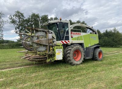 Claas Jaguar 870 Profistar + RU 600