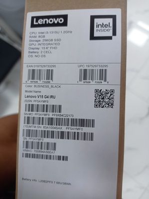 Lenovo noutbuk sotiladi yangi 5 mln 600