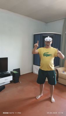 VR. Meta quest 3.