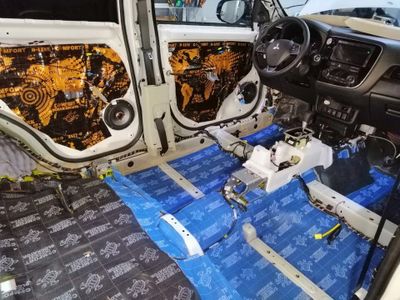 Шумоизоляция автомобиля с выездом