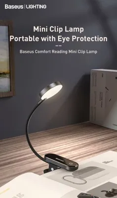 Baseus Беспроводная Настольная Лампа Dimmable Wireless Desk Lamp