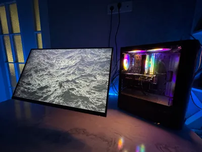 Мощный игровой ПК с RTX 4060 и I5-13400F + монитор