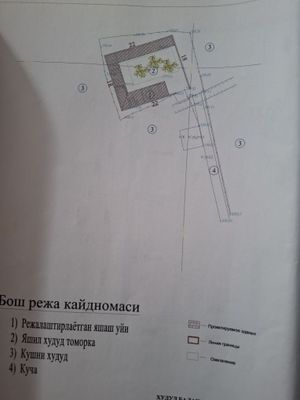 Продам дача под строительство Чирчике 3,5 сотка