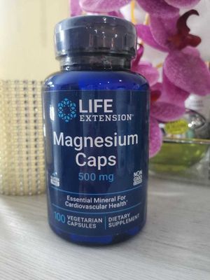 Life Extension, Магний в капсулах, 500 мг, 100 капсул