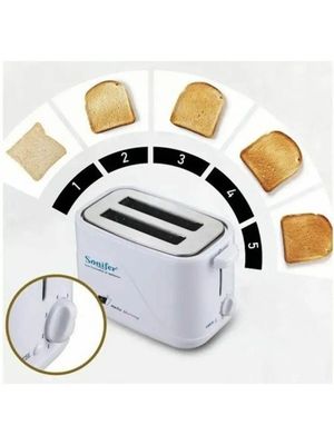 Электрический Тостер тостерница Белый Тостер Sonifer sf-6005
