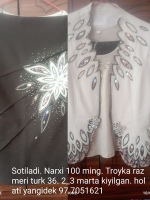 Uyda turgan kiyimlarimni sotaman.