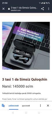 3 tasi 1 da quloqchin