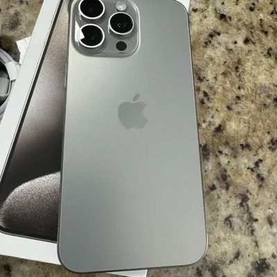 Iphone 15 Pro Max 256GB Natural Titanium Ideal