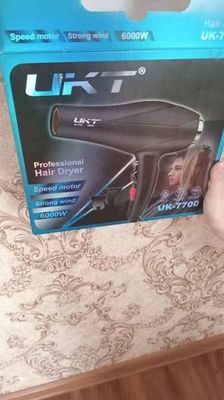 UK 7700 professional soch fen mashinasi, quritish va turmaklash uchun,