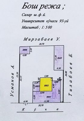 5.3 соток уй сотилади