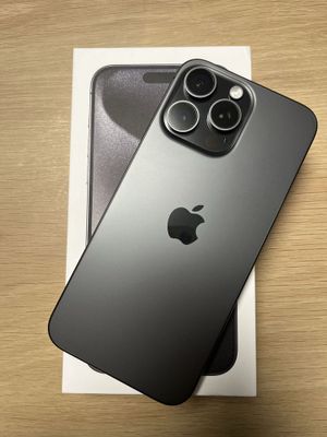 iPhone 15 Pro Max 256GB Black Titanium