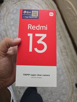Мощный Смартфон Redmi 13 , 256GB 8GB ОЗУ Год Гарантии