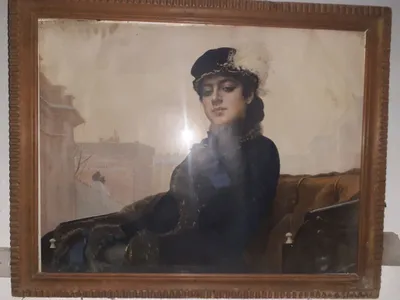 "Неизвестная" — картина русского художника Ивана Крамского