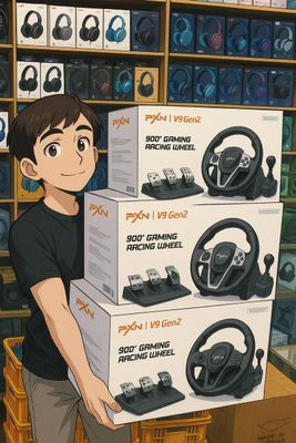 Игровой руль PXN v9 GEN 2