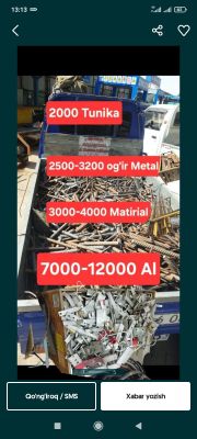 10.000 Metallom Metalolom Pererabotka