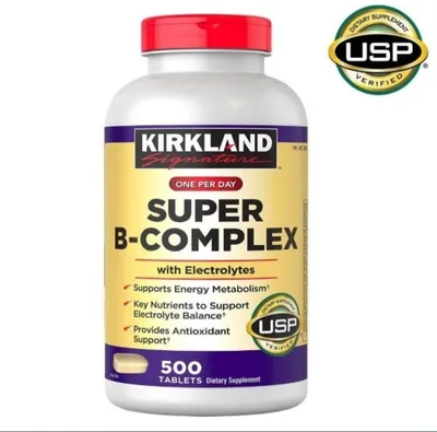 B complex Kirkland Б комплекс B комплекс Киркланд 500 шт