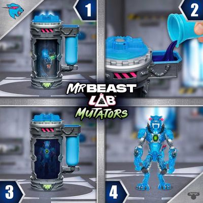 Игрушка MrBeast Lab Mutators Большая игрушка внутри