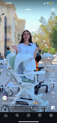 Коляска прогулочная Дрон