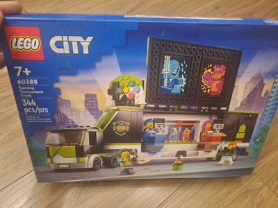 Lego city рекламный грузовик