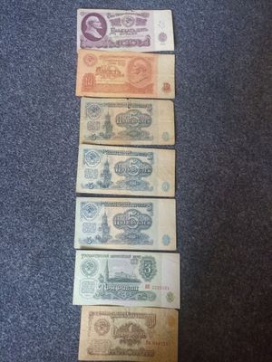 Рубли 1961 года.(1, 3, 5, 10, 25)