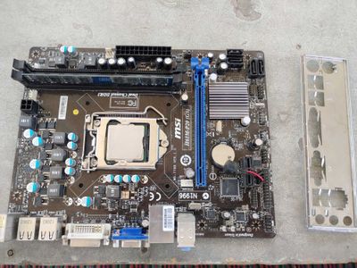 MSI H61M-P20 (G3) + Pentium g620 + 4GB DDR3