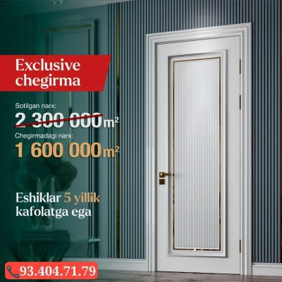 «Zamin eshiklari» dan katta aksiya