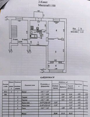 Продаётся СВОЯ 2х комнатная квартира, Чирчик