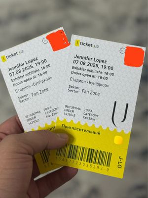 Jenefer lopez kansertiga bilet