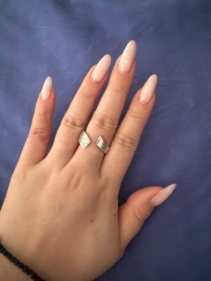Серебряное кольцо ручной работы. 925 проба