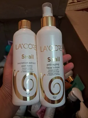 Лосьен и Тоник с секретом улитки