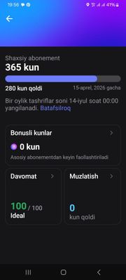 1fit 8 oylik abonement
