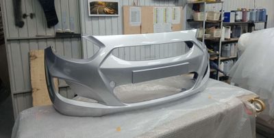 Бампер передний Hyundai Accent Silver (ladaparts_uz)
