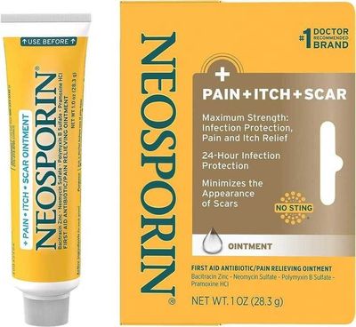 Neosporin обез-боливающий крем от зуда и рубцов 28,3г