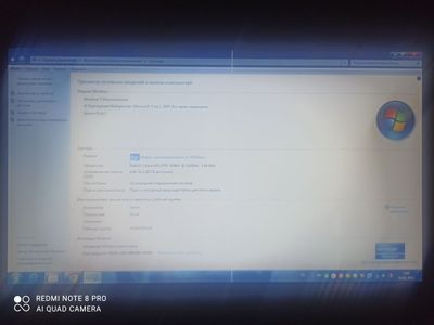 Acer noutbuk RAM Windows 7