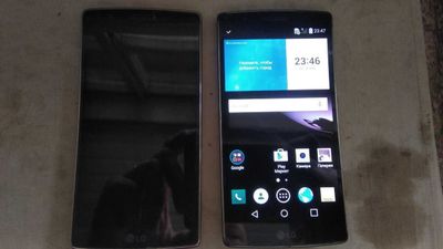 2 телефона LG G-FLEX2