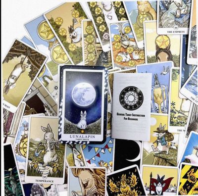 Карты МАК Таро Лунного Кролика (Lunalapin Tarot)