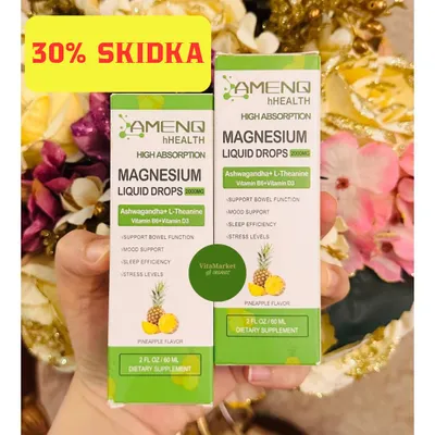 Magnesium, ashvagandha,l theanine,malate, taurate