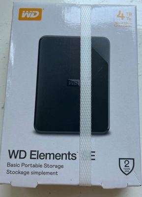 Внешний диск WD Elements SE 4TB  Новый запечатаный