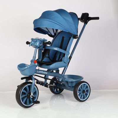 Трёхколёсный велосипед-каталка Lottibaby — новинка 2025, 3 цвета