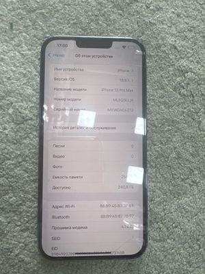 Iphone 13 pro max 256gb