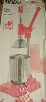 Сок выжималка sinbo Citrus juicer STO 6535